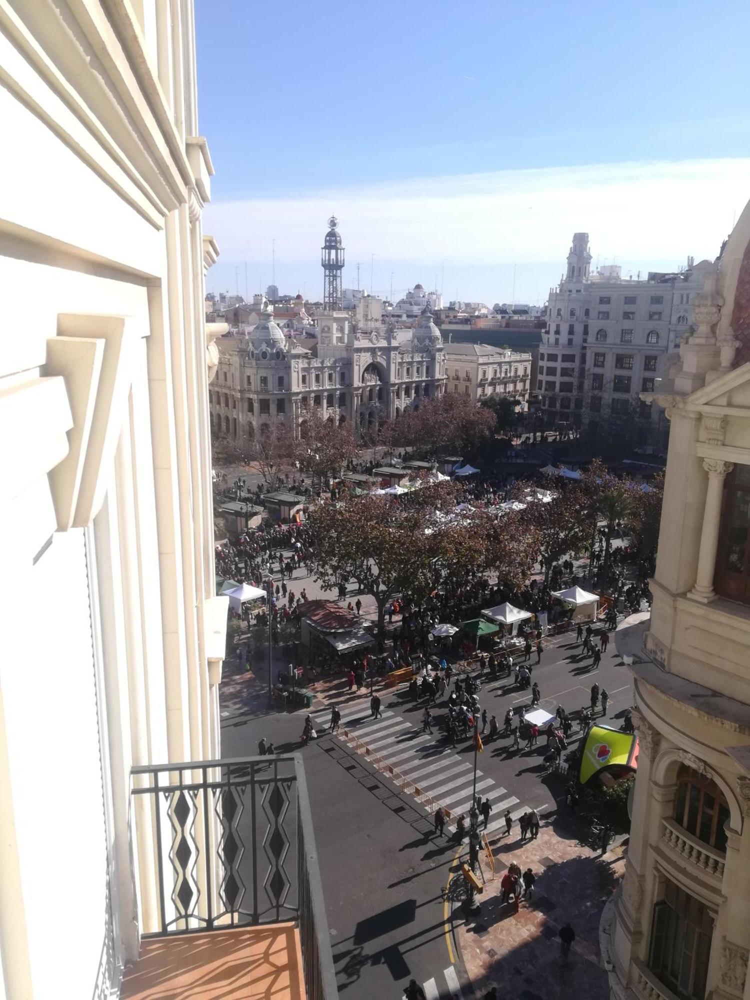 Ayuntamiento Panoramic Apartment Valencia Exterior photo